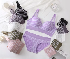 Women Self-Design Heavily Padded Lingerie Set (Pack Of 6)