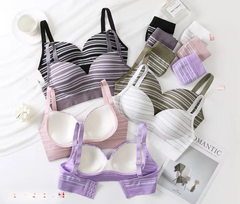 Women Self-Design Heavily Padded Lingerie Set (Pack Of 6)