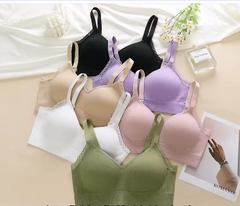 Women Self-Design Heavily Padded Lingerie Set (Pack Of 6)