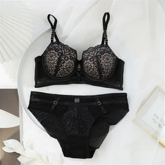 Women Self-Design Heavily Padded Lingerie Set (Pack Of 4)