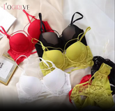 Women Self-Design Heavily Padded Lingerie Set (Pack Of 4)