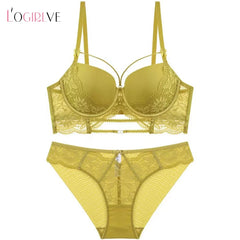 Women Self-Design Heavily Padded Lingerie Set (Pack Of 4)