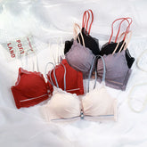 Women Self-Design Heavily Padded Lingerie Set (Pack Of 4)