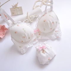 Women Self-Design Heavily Padded Lingerie Set (Pack Of 4)