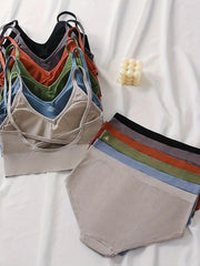 Women Self-Design Heavily Padded Lingerie Set (Pack Of 6)