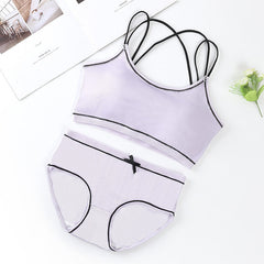 Women Self-Design Heavily Padded Lingerie Set (Pack Of 4)