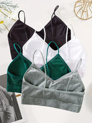 Women Self-Design Heavily Padded Lingerie Set (Pack Of 4)