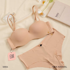 Women Self-Design Heavily Padded Lingerie Set (Pack Of 4)