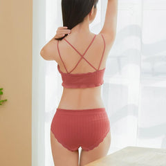 Women Self-Design Heavily Padded Lingerie Set (Pack Of 4)