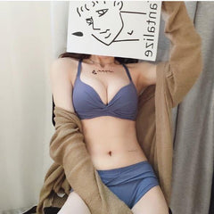 Women Self-Design Heavily Padded Lingerie Set (Pack Of 4)