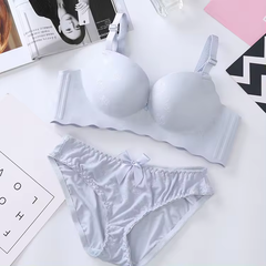 Women Self-Design Heavily Padded Lingerie Set (Pack Of 4)