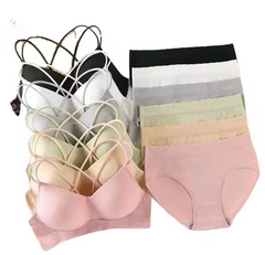 Women Self-Design Heavily Padded Lingerie Set (Pack Of 6)