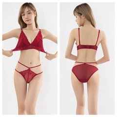 Women Self-Design Heavily Padded Lingerie Set (Pack Of 4)