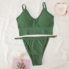 Women Self-Design Heavily Padded Lingerie Set (Pack Of 4)