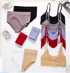 Women Self-Design Heavily Padded Lingerie Set (Pack Of 6)