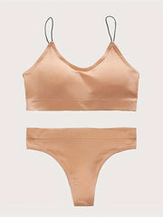 Women Self-Design Heavily Padded Lingerie Set (Pack Of 4)