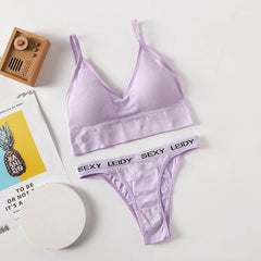 Women Self-Design Heavily Padded Lingerie Set (Pack Of 4)