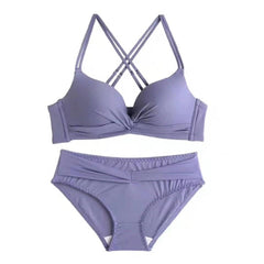 Women Self-Design Heavily Padded Lingerie Set (Pack Of 4)