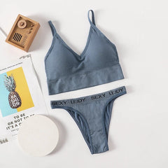 Women Self-Design Heavily Padded Lingerie Set (Pack Of 4)