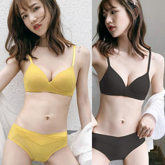 Women Self-Design Heavily Padded Lingerie Set (Pack Of 4)